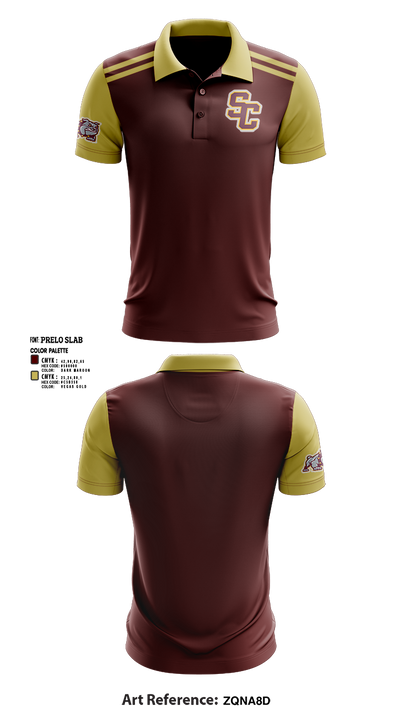 St. Cloud Bulldogs 23031101 Short Sleeve Performance Polo - 2