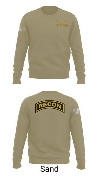 Crew Neck Sweatshirt, Cowboy, Army, Teamtime, Team time, sublimation, custom sports apparel, team uniforms, spirit wear, spiritwear, sports uniforms, custom shirts, team store, custom team store, fundraiser sports, apparel fundraiser