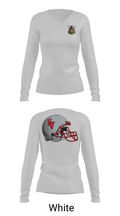 Symmes Valley Vikings 12457459 Women's Long Sleeve V-neck Shirt - 16