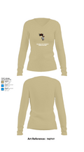 Oklahoma State University Ranger Challenge 45471102 Women's Long Sleeve V-neck Shirt - 82