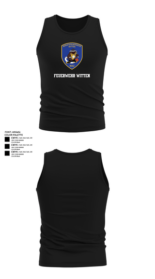 Tank Top, Feuerwehr Witten, Fire Department, Teamtime, Team time, sublimation, custom sports apparel, team uniforms, spirit wear, spiritwear, sports uniforms, custom shirts, team store, custom team store, fundraiser sports, apparel fundraiser