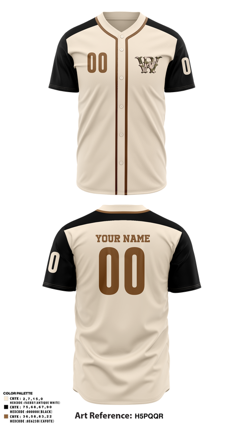 Full Button Baseball Jersey, Wardogs, Baseball, Teamtime, Team time, sublimation, custom sports apparel, team uniforms, spirit wear, spiritwear, sports uniforms, custom shirts, team store, custom team store, fundraiser sports, apparel fundraiser
