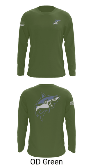 Long Sleeve Performance Shirt, Great white guns, Marines, Teamtime, Team time, sublimation, custom sports apparel, team uniforms, spirit wear, spiritwear, sports uniforms, custom shirts, team store, custom team store, fundraiser sports, apparel fundraiser