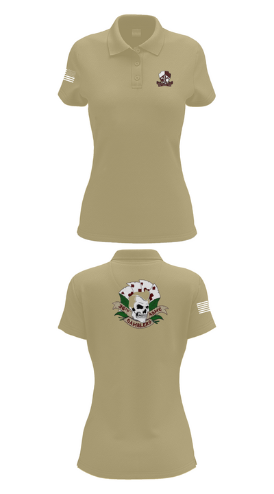 418 MLC 48598349 Women's Short Sleeve Performance Polo  - 95