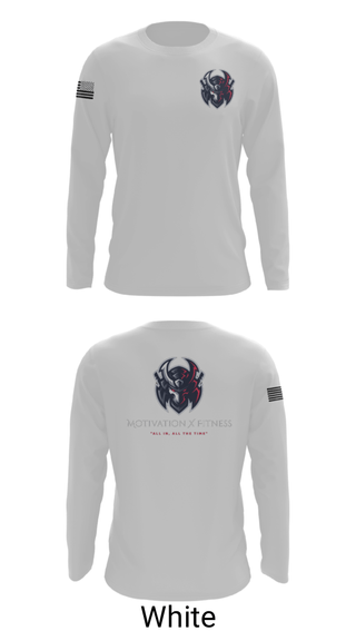 Long Sleeve Performance Shirt, Motivation X Fitness, LLC, , Teamtime, Team time, sublimation, custom sports apparel, team uniforms, spirit wear, spiritwear, sports uniforms, custom shirts, team store, custom team store, fundraiser sports, apparel fundraiser