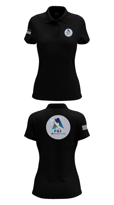 AFCI ELECTRIC 15786508 Women's Short Sleeve Performance Polo  - 36