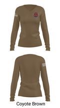 705 TRS 82513115 Women's Long Sleeve V-neck Shirt - 17
