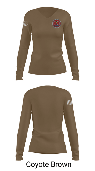 705 TRS 82513115 Women's Long Sleeve V-neck Shirt - 17