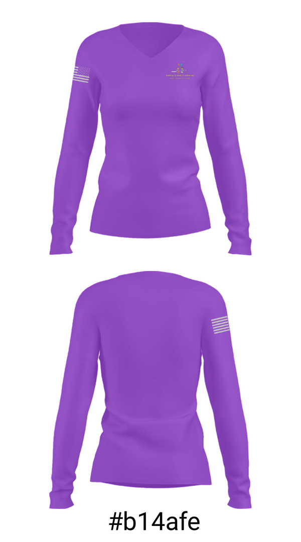 Women's Long Sleeve Vneck Shirt, Narez's Party RentalNarez's Party Rental, , Teamtime, Team time, sublimation, custom sports apparel, team uniforms, spirit wear, spiritwear, sports uniforms, custom shirts, team store, custom team store, fundraiser sports, apparel fundraiser