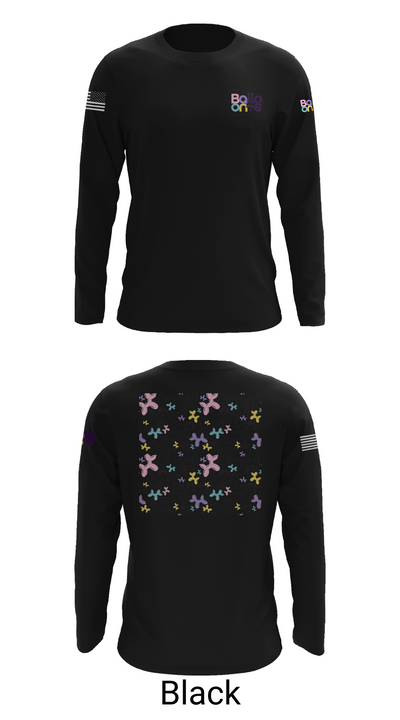 Chin Bum Balloons 30607098 Long Sleeve Performance Shirt 26