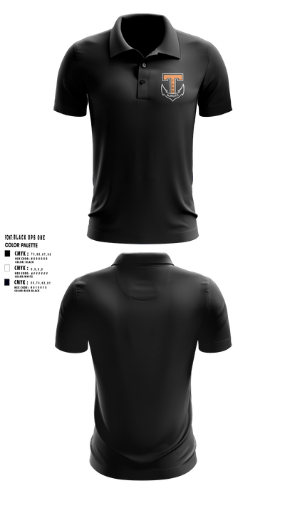 Tabb NJROTC 42524039 Short Sleeve Performance Polo - 17