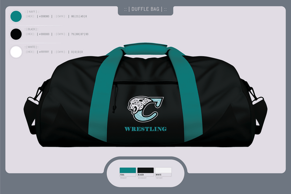 Duffle Bag, Century Wrestling Club, Wrestling, Teamtime, Team time, sublimation, custom sports apparel, team uniforms, spirit wear, spiritwear, sports uniforms, custom shirts, team store, custom team store, fundraiser sports, apparel fundraiser