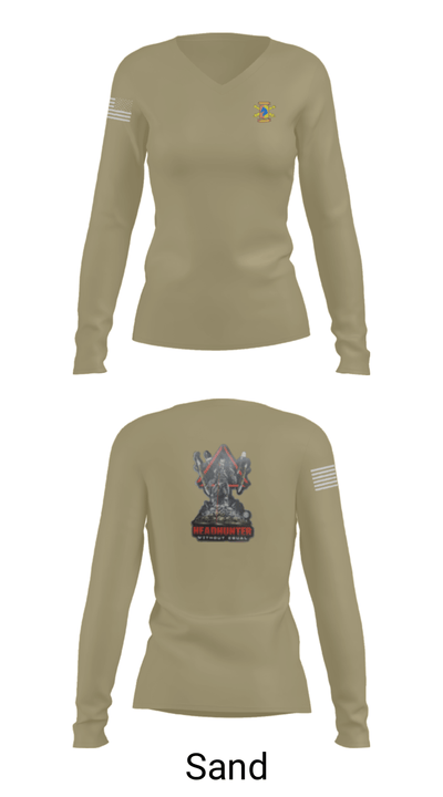 1/623rd FAR 72334612 Women's Long Sleeve V-neck Shirt - 47