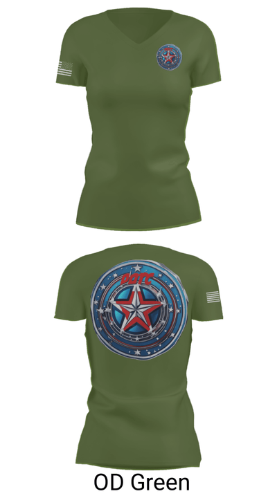 Defenders of the Coast 55922542 Women's Short Sleeve V-neck Shirt - 48