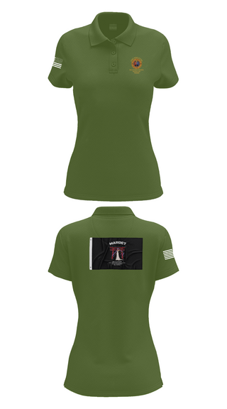 Womens Short Sleeve Performance Polo, MARDET Fort Leonard Wood (FLW) DoD Interservice Non-Lethal Individual Weapons Instructor's Course Fort Leonard Wood Basic Military Police School House, , Teamtime, Team time, sublimation, custom sports apparel, team uniforms, spirit wear, spiritwear, sports uniforms, custom shirts, team store, custom team store, fundraiser sports, apparel fundraiser