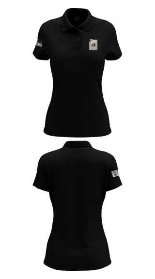Women's Short Sleeve Performance Polo, Camp Blanding Museum, Army, Teamtime, Team time, sublimation, custom sports apparel, team uniforms, spirit wear, spiritwear, sports uniforms, custom shirts, team store, custom team store, fundraiser sports, apparel fundraiser