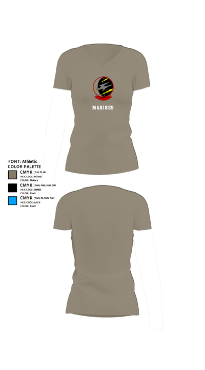 VMMT-204 23856450 Women's Short Sleeve V-neck Shirt - 64