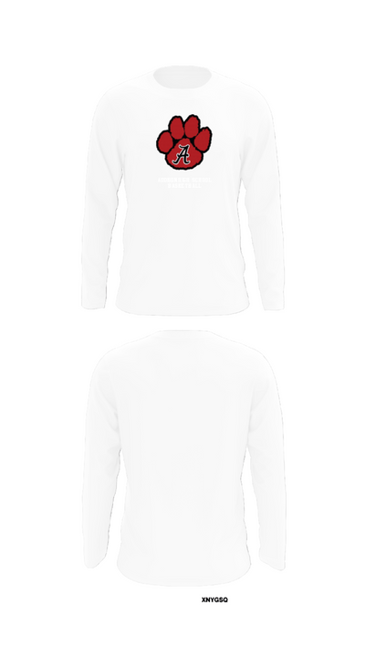 Addison High School Basketball 58655000 Long Sleeve Performance Shirt - 8