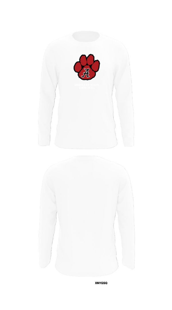 Long Sleeve Performance Shirt, Addison High School Basketball, Men's Basketball, Teamtime, Team time, sublimation, custom sports apparel, team uniforms, spirit wear, spiritwear, sports uniforms, custom shirts, team store, custom team store, fundraiser sports, apparel fundraiser