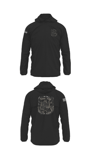 Windbreaker, OZARK FIRE, Fire Department, Teamtime, Team time, sublimation, custom sports apparel, team uniforms, spirit wear, spiritwear, sports uniforms, custom shirts, team store, custom team store, fundraiser sports, apparel fundraiser