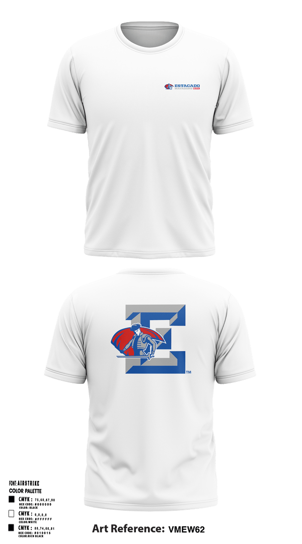 Old School Cotton Feel Shirt, Estacado High School Cheer, Cheer, Teamtime, Team time, sublimation, custom sports apparel, team uniforms, spirit wear, spiritwear, sports uniforms, custom shirts, team store, custom team store, fundraiser sports, apparel fundraiser