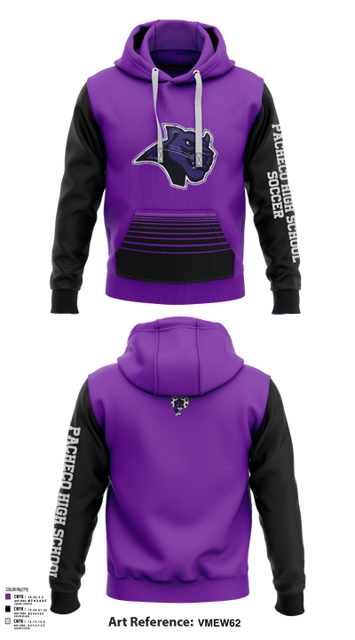 Pacheco High School Soccer 65224037 Hoodie - 119
