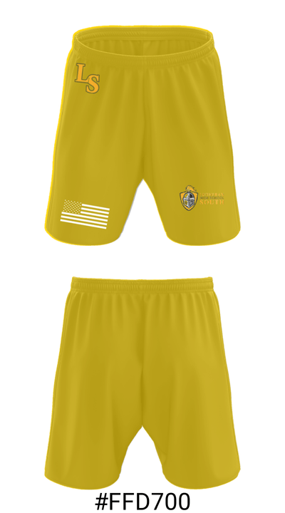 Lutheran South High School Tennis 8304460 Athletic Shorts With Pockets - 15