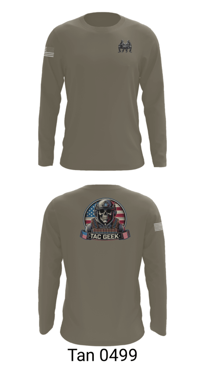 Marina Police Department 65171841 Long Sleeve Performance Shirt - 63