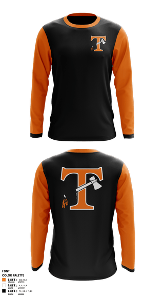 Long Sleeve Performance Shirt, Tecumseh indian, Wrestling, Teamtime, Team time, sublimation, custom sports apparel, team uniforms, spirit wear, spiritwear, sports uniforms, custom shirts, team store, custom team store, fundraiser sports, apparel fundraiser