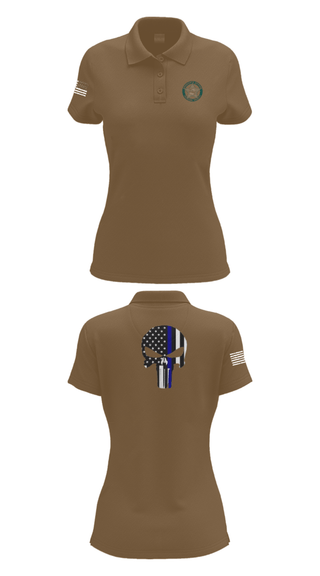 Women's Short Sleeve Performance Polo, BROWARD SHERIFF EXPLORERS, Police, Teamtime, Team time, sublimation, custom sports apparel, team uniforms, spirit wear, spiritwear, sports uniforms, custom shirts, team store, custom team store, fundraiser sports, apparel fundraiser