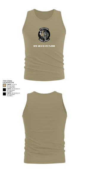 Tank Top, 90th ASB B co 4Th Platoon, Army, Teamtime, Team time, sublimation, custom sports apparel, team uniforms, spirit wear, spiritwear, sports uniforms, custom shirts, team store, custom team store, fundraiser sports, apparel fundraiser