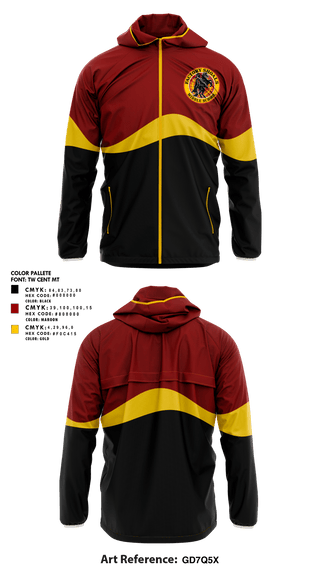 Windbreaker, Factory Shoals Knights, Track & Field, Teamtime, Team time, sublimation, custom sports apparel, team uniforms, spirit wear, spiritwear, sports uniforms, custom shirts, team store, custom team store, fundraiser sports, apparel fundraiser