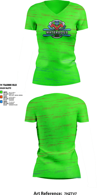 Womens Short Sleeve Vneck Shirt, Hutchinson, , Teamtime, Team time, sublimation, custom sports apparel, team uniforms, spirit wear, spiritwear, sports uniforms, custom shirts, team store, custom team store, fundraiser sports, apparel fundraiser