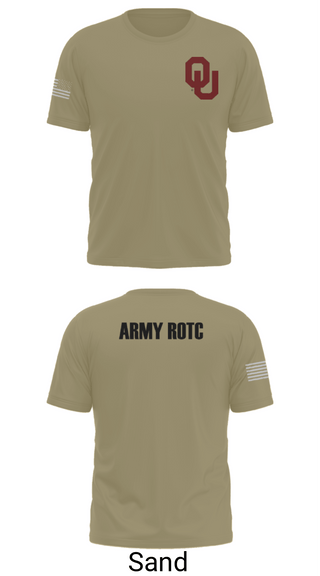 Short Sleeve Performance Shirt, OU Army ROTC, Army, Teamtime, Team time, sublimation, custom sports apparel, team uniforms, spirit wear, spiritwear, sports uniforms, custom shirts, team store, custom team store, fundraiser sports, apparel fundraiser