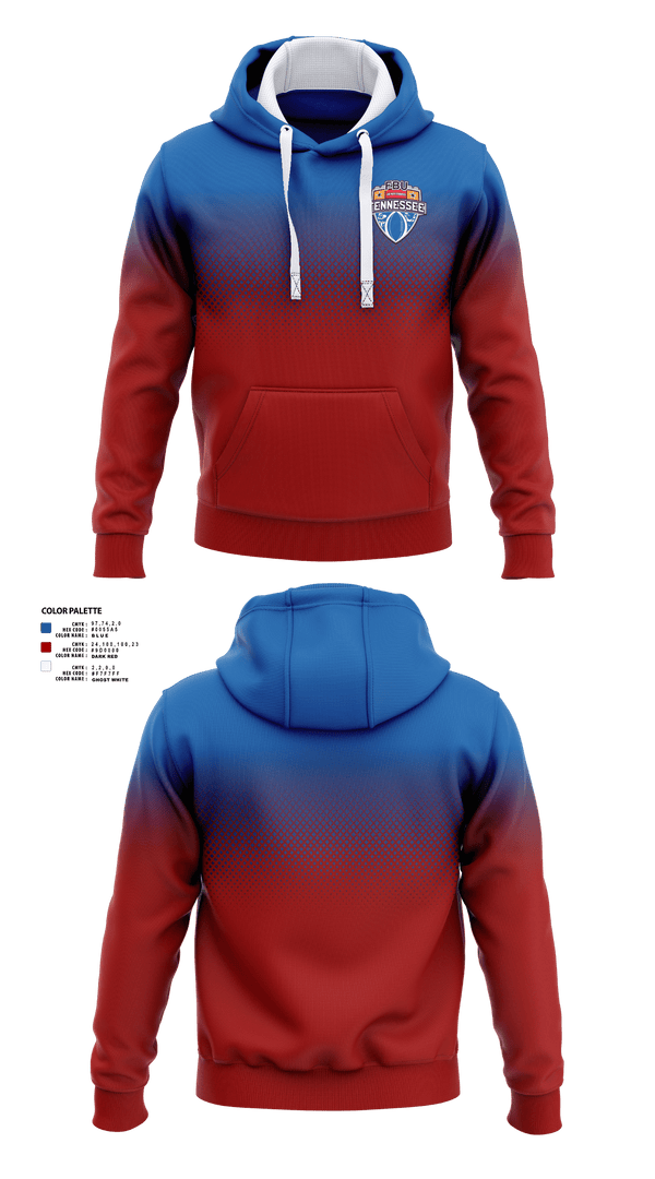 Hoodie, FBU Tennessee, , Teamtime, Team time, sublimation, custom sports apparel, team uniforms, spirit wear, spiritwear, sports uniforms, custom shirts, team store, custom team store, fundraiser sports, apparel fundraiser