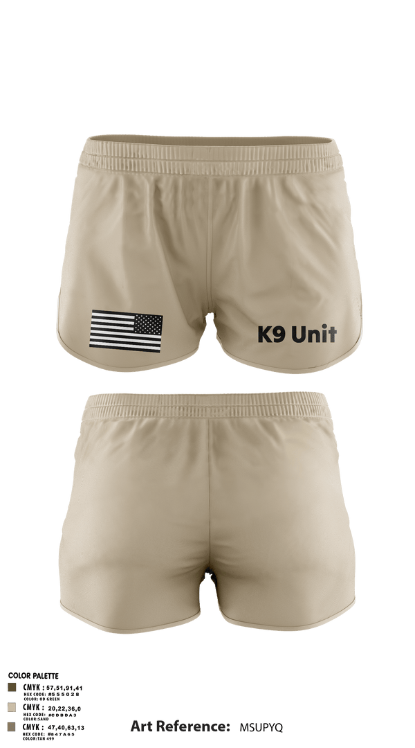 Ranger Panties, K9 Unit, , Teamtime, Team time, sublimation, custom sports apparel, team uniforms, spirit wear, spiritwear, sports uniforms, custom shirts, team store, custom team store, fundraiser sports, apparel fundraiser
