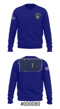West Boca Raton Community High School Lacrosse 47112635 Crew Neck Sweatshirt - 16
