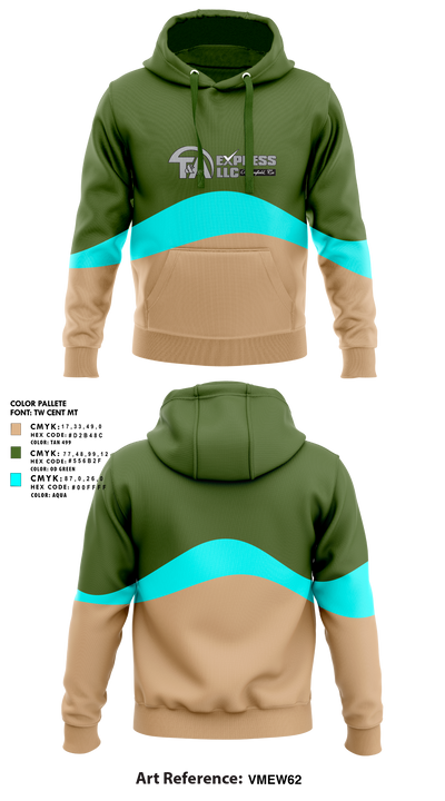 T&A Express LLC 81291487 Hoodie - 1