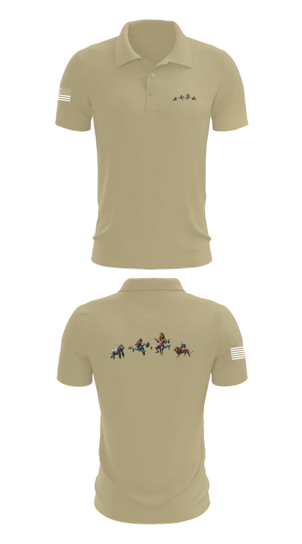 Short Sleeve Performance Polo, One GYm, Marines, Teamtime, Team time, sublimation, custom sports apparel, team uniforms, spirit wear, spiritwear, sports uniforms, custom shirts, team store, custom team store, fundraiser sports, apparel fundraiser