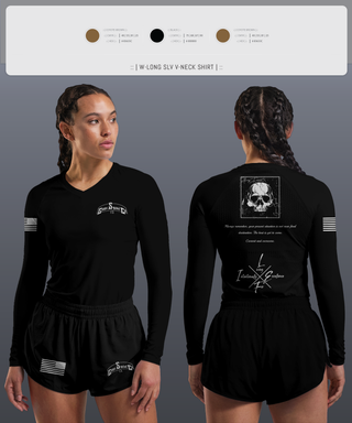 Womens Long Sleeve Vneck Shirt, TRF 911, , Teamtime, Team time, sublimation, custom sports apparel, team uniforms, spirit wear, spiritwear, sports uniforms, custom shirts, team store, custom team store, fundraiser sports, apparel fundraiser