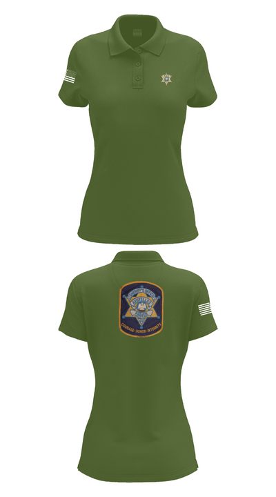 Criminal Investigation 3938601 Women's Short Sleeve Performance Polo  - 52