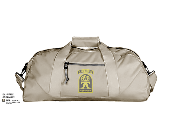 Duffle Bag, Geronimo, Army, Teamtime, Team time, sublimation, custom sports apparel, team uniforms, spirit wear, spiritwear, sports uniforms, custom shirts, team store, custom team store, fundraiser sports, apparel fundraiser