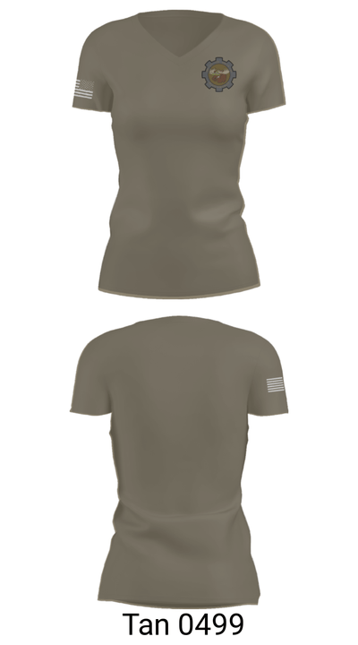 Moose Knuckles 9214537 Women's Short Sleeve V-neck Shirt - 68