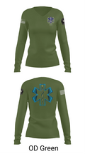 700 37457336 Women's Long Sleeve V-neck Shirt - 57