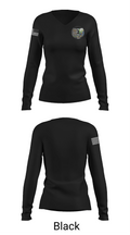 Farmhouse flips 28402450 Women's Long Sleeve V-neck Shirt - 35