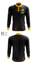 Enumclaw High School Water Polo 63753574 Quarter Zip Jacket - 1