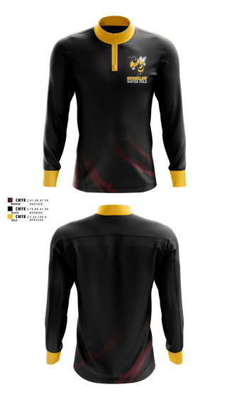 Quarter Zip Jacket, Enumclaw High School Water Polo, Water Polo, Teamtime, Team time, sublimation, custom sports apparel, team uniforms, spirit wear, spiritwear, sports uniforms, custom shirts, team store, custom team store, fundraiser sports, apparel fundraiser