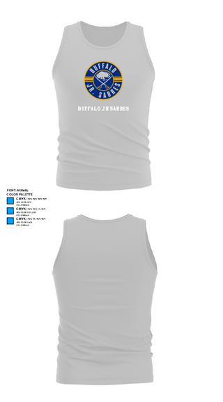 Tank Top, Buffalo jr sabres, Ice Hockey, Teamtime, Team time, sublimation, custom sports apparel, team uniforms, spirit wear, spiritwear, sports uniforms, custom shirts, team store, custom team store, fundraiser sports, apparel fundraiser