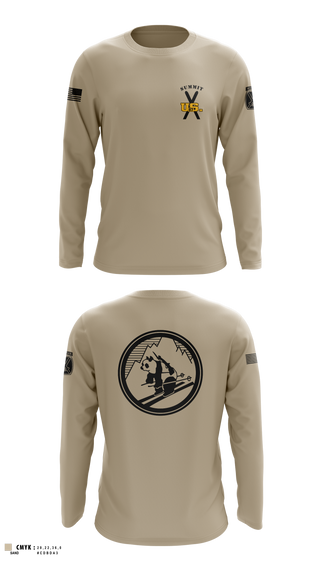 Long Sleeve Performance Shirt, Diesel, 3-71CAV, Army, Teamtime, Team time, sublimation, custom sports apparel, team uniforms, spirit wear, spiritwear, sports uniforms, custom shirts, team store, custom team store, fundraiser sports, apparel fundraiser
