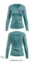 Detachment 035 78200386 Women's Long Sleeve V-neck Shirt - 104